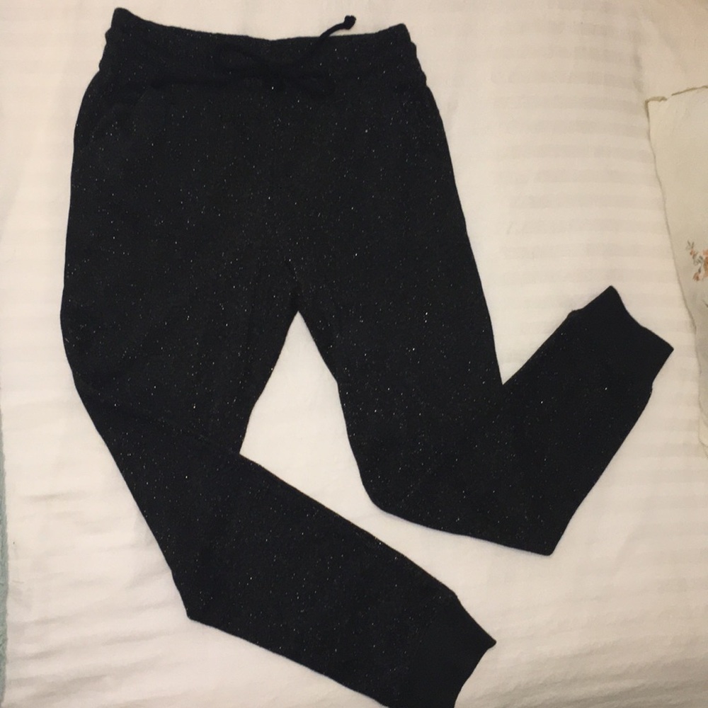 Mossimo Black Sparkle Joggers